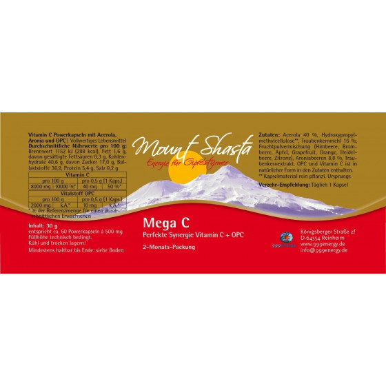 Mount Shasta-Immun-Power-Paket